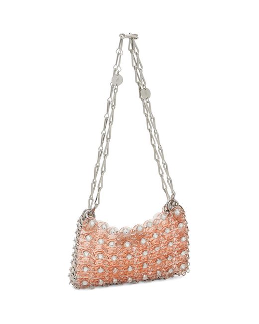 Rabanne Pink 1969 Nano Shoulder Bag