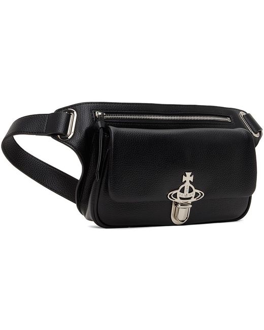 Vivienne Westwood Black Beau Bum Belt Bag for men