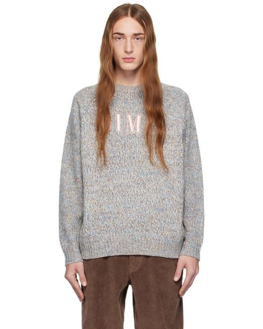 Dime Gray Fantasy Sweater for men