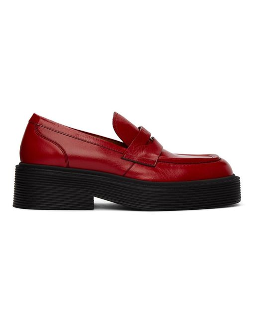 Marni Red New Forest Loafer for men