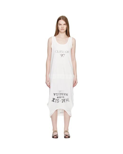 MM6 by Maison Margiela Black Multi Wear Cotton Jersey Midi Dress