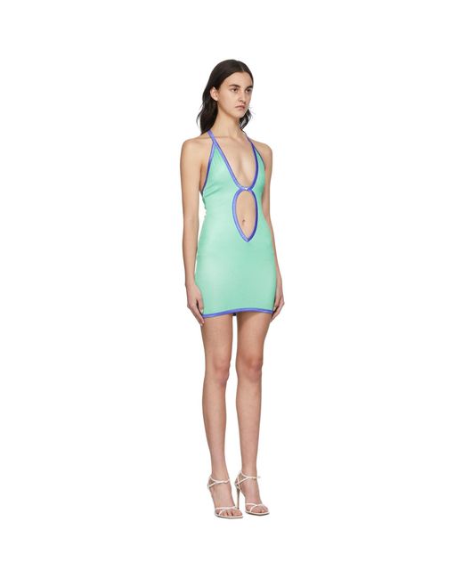 POSTER GIRL Black Ssense Exclusive Regina Playsuit Dress