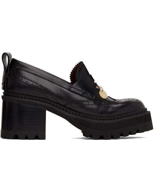 See By Chloé Black Ariia Heels