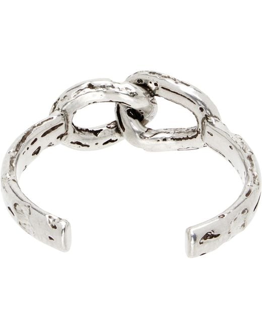 Isabel Marant Metallic Cuff Bracelet for men