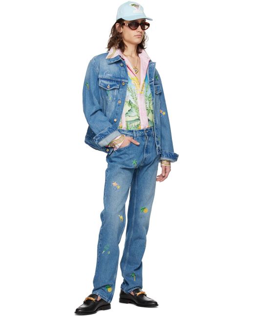 メンズ Casablanca マルチカラー Le Jardin Ideal シャツ Multicolor