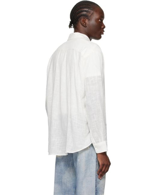 Our Legacy Off-white Coco Shirt for men