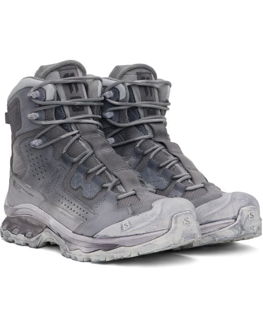 メンズ Boris Bidjan Saberi 11 グレー Salomonエディション 2 Gtx ブーツ Black