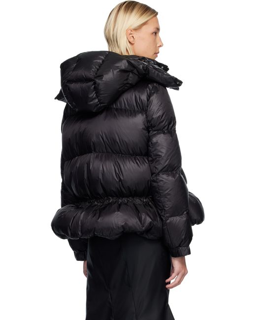 Sacai ブラック パファー ダウンジャケット ブラック | Lyst