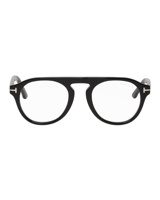 Tom Ford Black Tf-5533b Clip-on Glasses for Men | Lyst