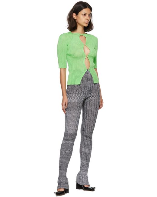 a. roege hove Green Ssense Exclusive Nylon Cardigan