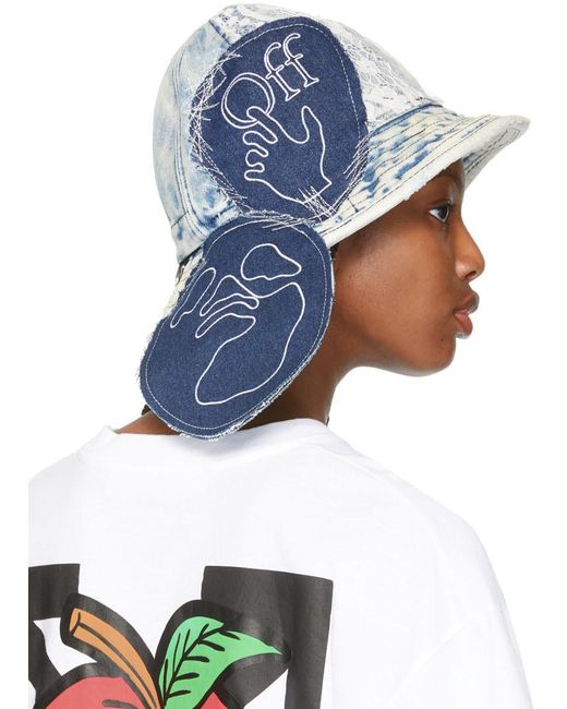 Denim Ev Pocket Bucket Hat 
