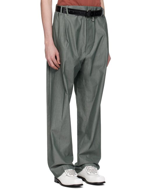 Vivienne Westwood Gray Layered Trousers for men