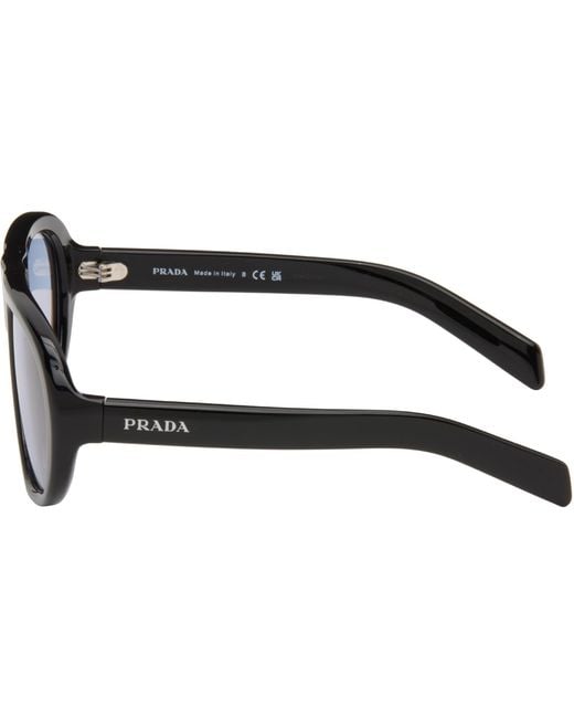Prada Black Shadowplay Sunglasses