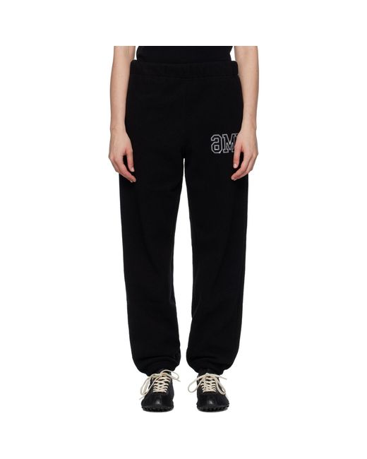 MM6 by Maison Margiela Black Fleece Sweatpants