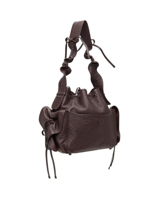 Acne Brown Multipocket Bag