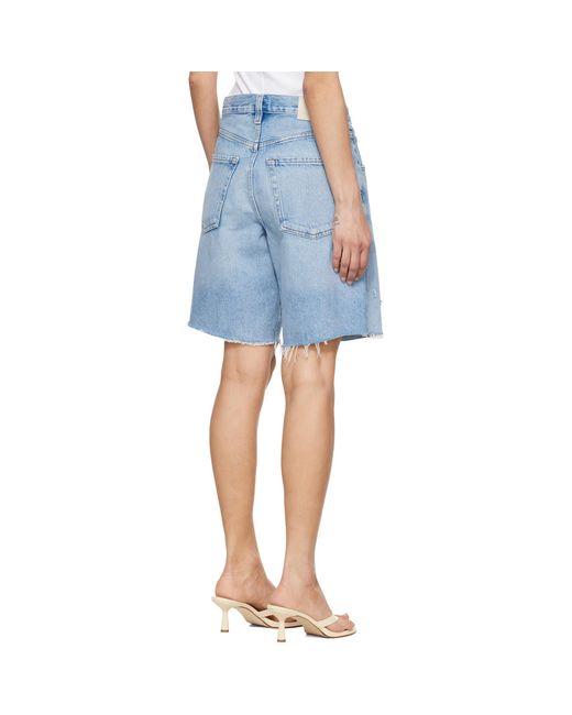 Citizens of Humanity Blue Ayla Shorts