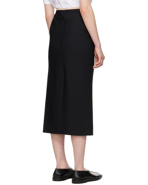 Carven ブラック グラン ド プードル マキシスカート Black