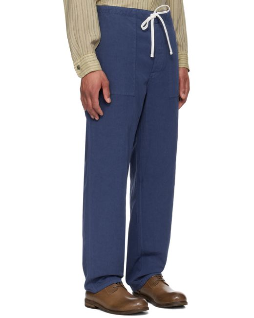 Kaptain Sunshine 『Take Easy Baker Pants』 Kaptain Sunshine - Take Easy Baker Straight-Leg Pinstriped