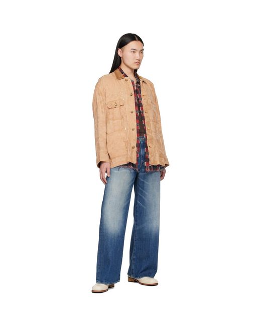 R13 Blue Evelyn Chore Jacket for men