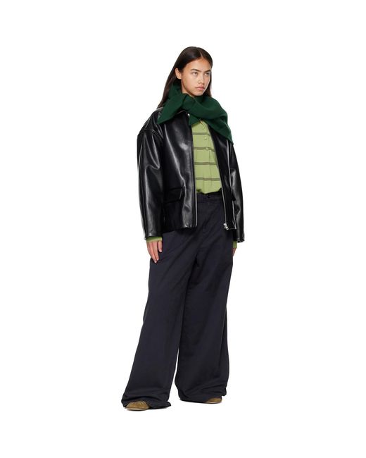 Marni Green Mini Logo Triangle Scarf