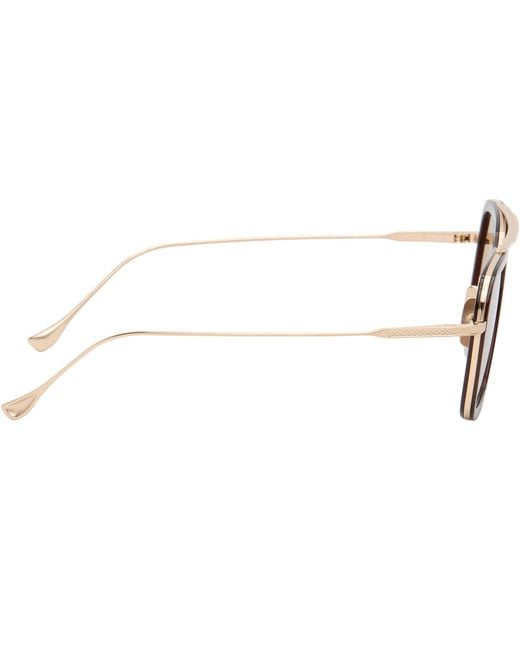 Dita Eyewear Brown Flight.006 Sunglasses for men