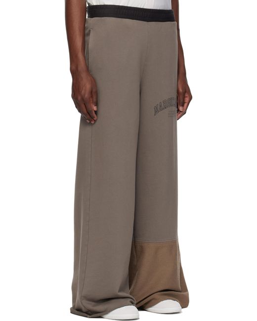 メンズ MM6 by Maison Martin Margiela スウェットパンツ Brown