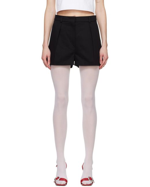 Sportmax Black Unico Shorts