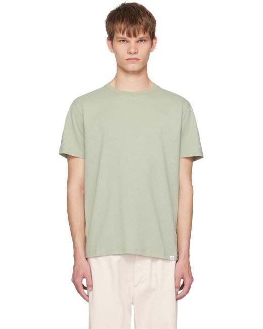 Norse Projects Multicolor Green Niels T-shirt for men