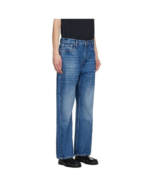 Studio Nicholson Blue Denjo Jeans