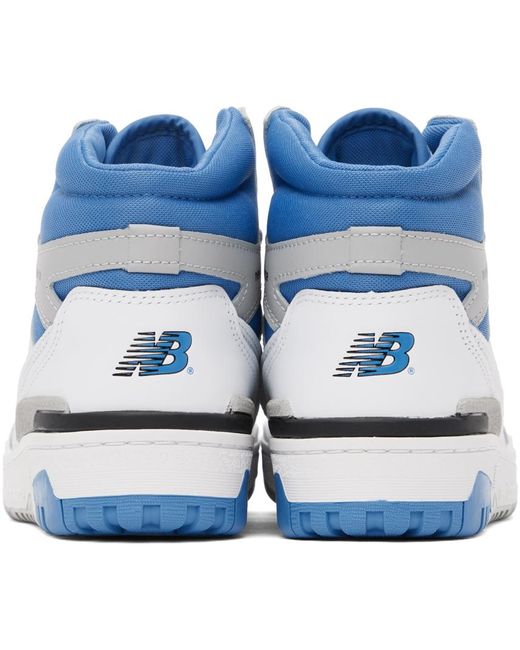 New Balance Black White & Blue 650 Sneakers for men