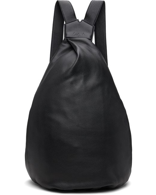 Yohji Yamamoto Black Y Big Backpack for men