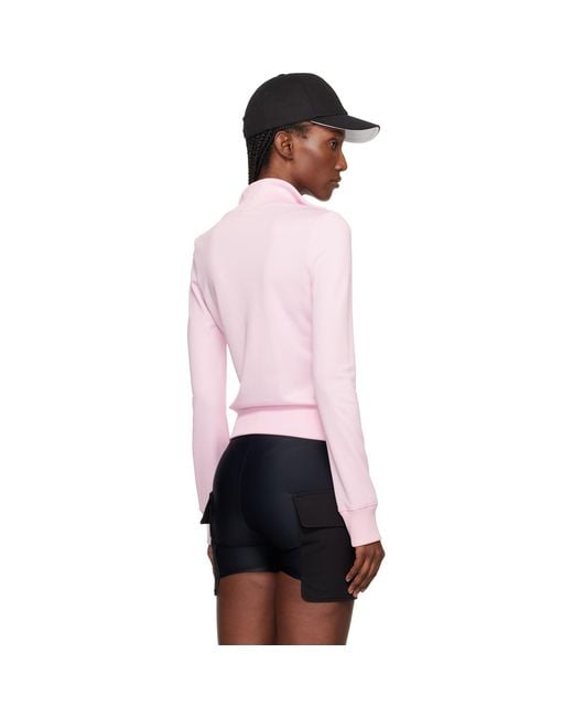 Courreges Pink Signature Tracksuit Jacket
