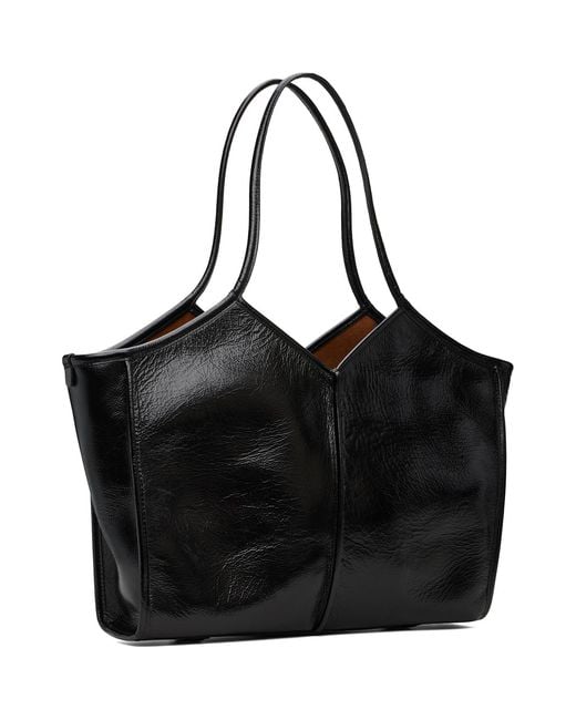 Hereu Black Calella Squared Tote for men