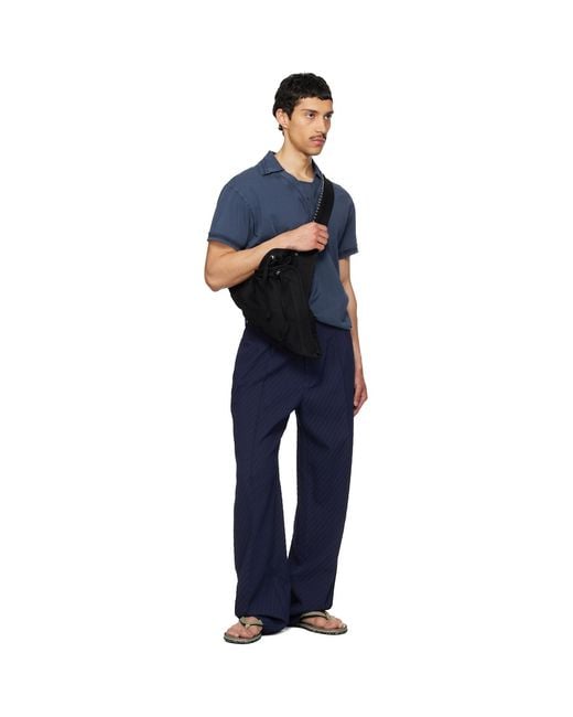 Kiko Kostadinov Black Kest Pouch Bag for men