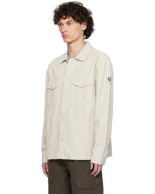 メンズ Belstaff ベージュ Cs60 シャツ Black