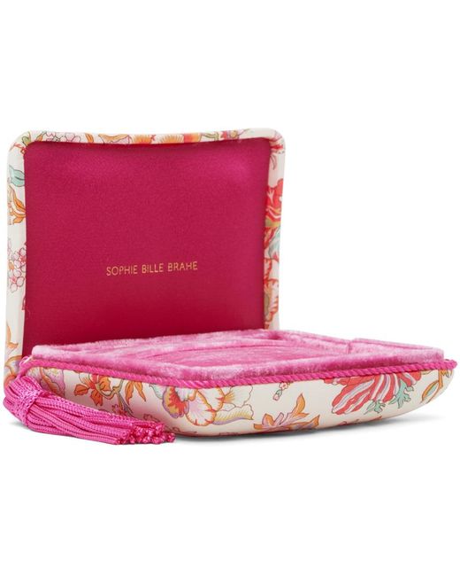 Sophie Bille Brahe Pink Velvet Sonya Jewelry Box