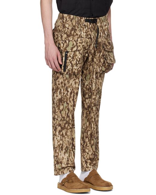 Pantalon brun et à motif camouflage South2 West8 pour homme en coloris Natural