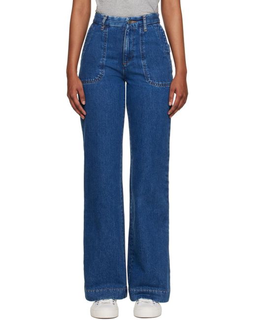 A.P.C. Blue . Indigo Seaside Jeans