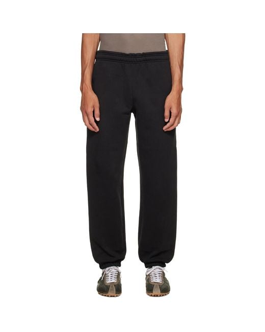 Entire studios Black Heavy Sweatpants for men