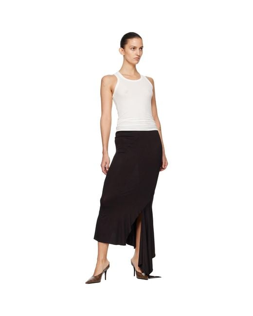 AMINA MUADDI Black Anok Mule 90 Heels