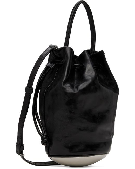 Mini sac seau noir à ferrure en forme de dome Alexander Wang en coloris Black