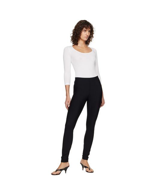 Wolford White Tokio String Bodysuit