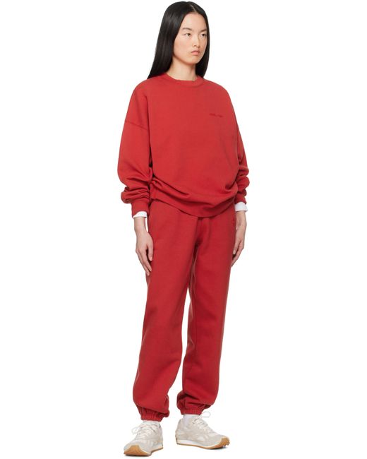 Anine Bing Red Miles Sweatshirt