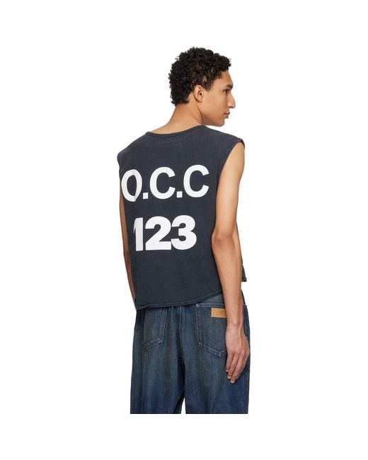 RIVINGTON roi Rebis Black 'Amor' Muscle T-Shirt for men