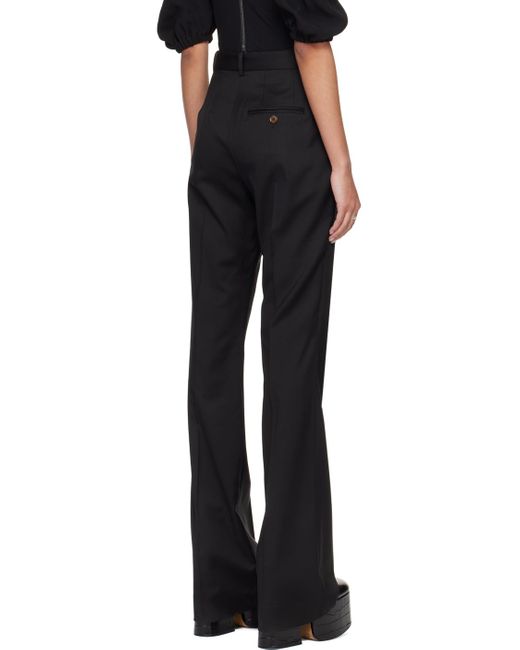 Pantalon ray noir Vivienne Westwood en coloris Black