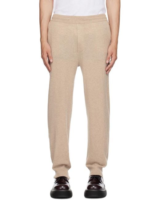 Lisa Yang Natural Beaumont Sweatpants for men