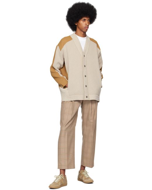 Pantalon à carreaux Rito Structure pour homme en coloris Natural