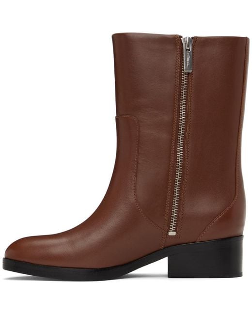 3.1 Phillip Lim Brown Lucien Boots