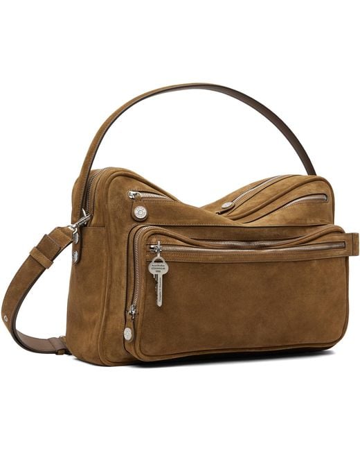 Acne Brown Camero Camera Shoulder Bag