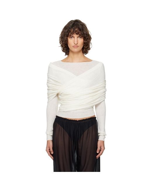 Paloma Wool Black Off- Elio Sweater